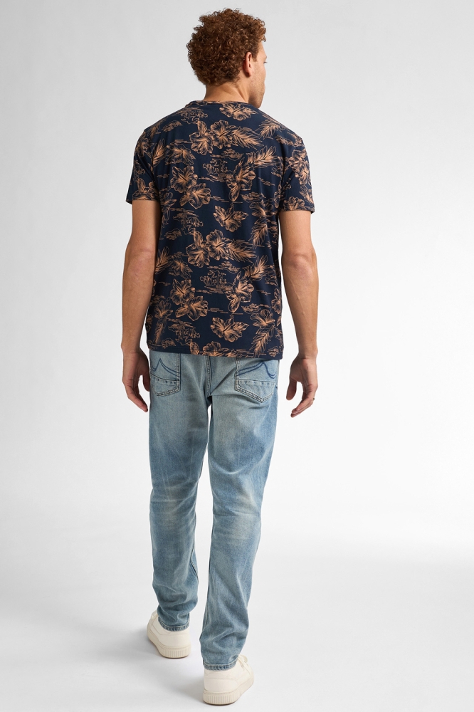 AOP T SHIRT CRESTVIEW M 1050 TSR623 5178 Navy Blue